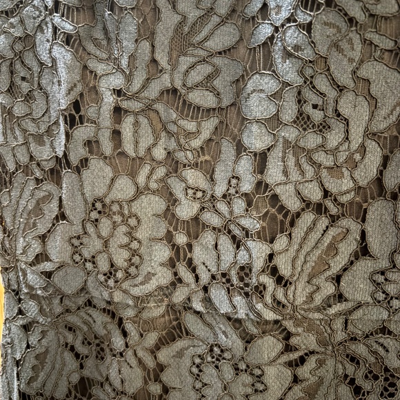 Banana Republic Fitted lace mini dress Navy/Black size 14 - Picture 5 of 6